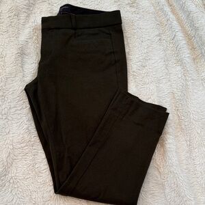 Banana Republic Sloan Petite Dark Army Green Pants